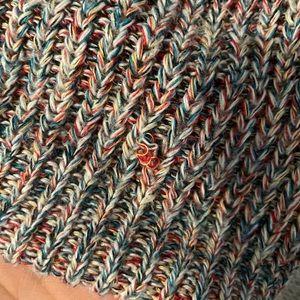 Express knitted sweater, one minor flaw on bottom right sleeve